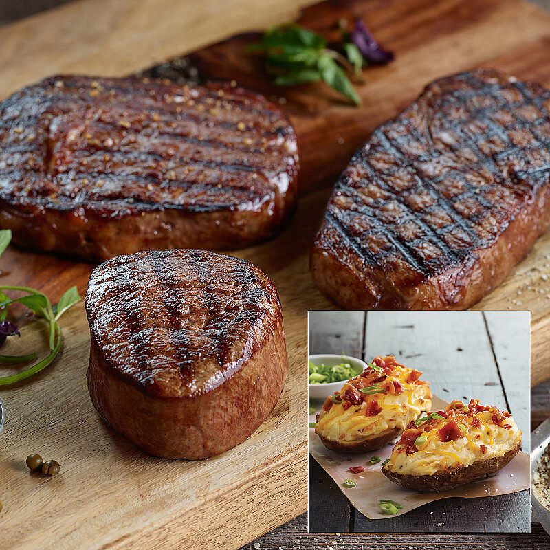 Express Steaks and Bakes Sampler Kansas City Steaks