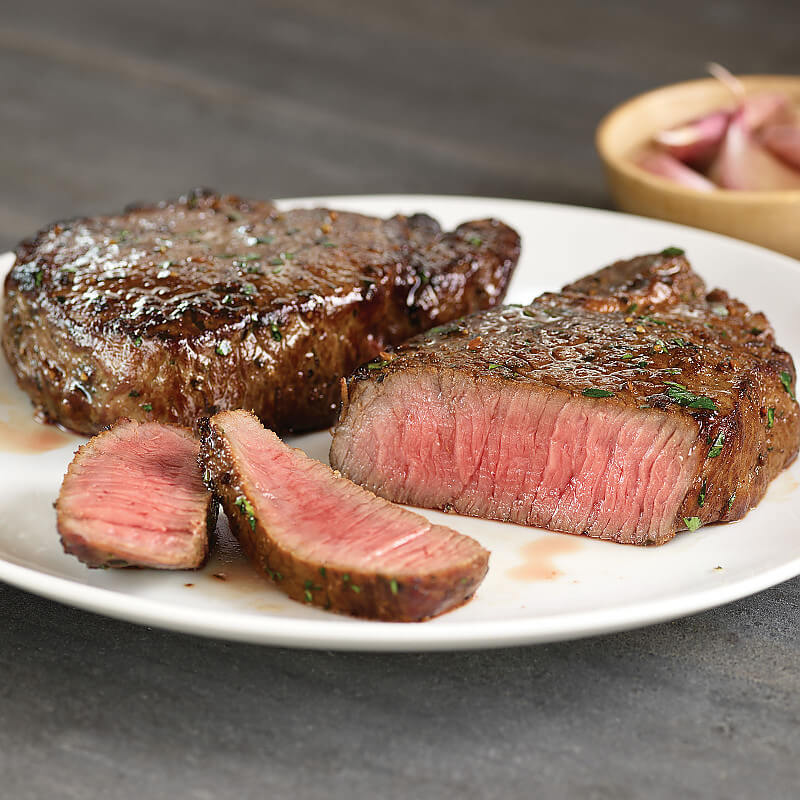 Garlic and Fine Herb Top Sirloin Kansas City Steaks