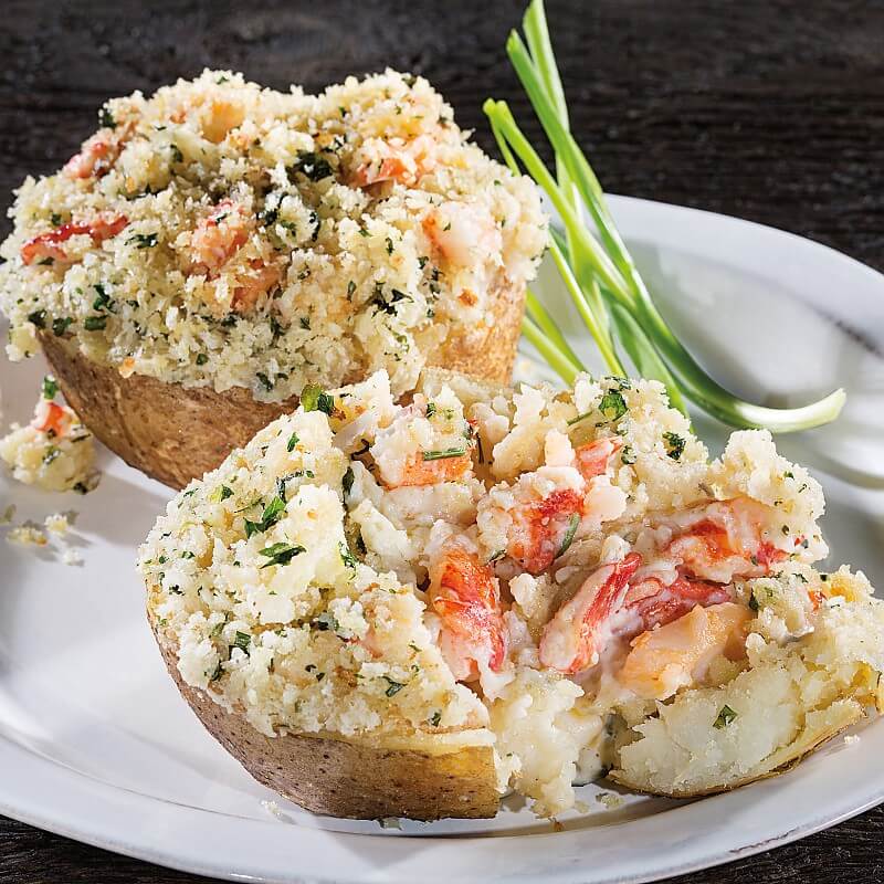 Lobster Loaded Potatoes Kansas City Steaks