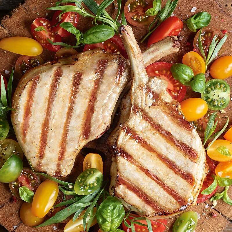 are pork chop bones good for dogs