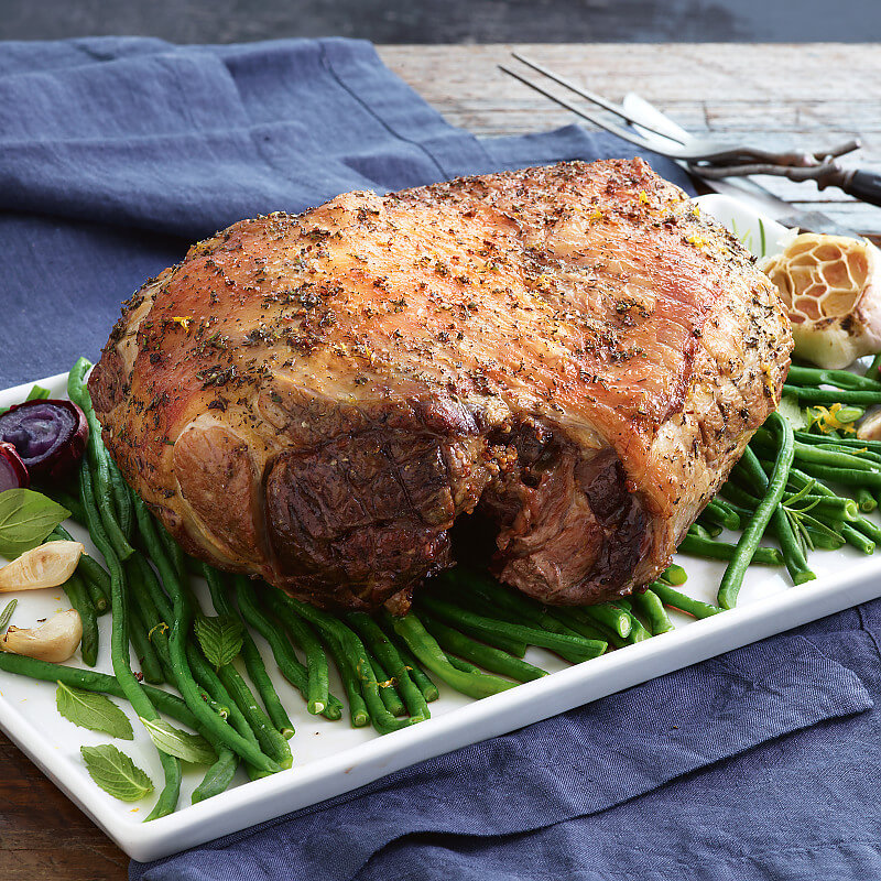 Rosemary and Garlic Roast Leg of Lamb