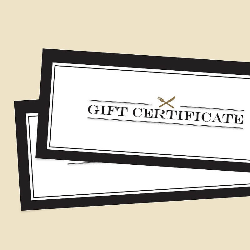 paper gift certificates kansas city steaks