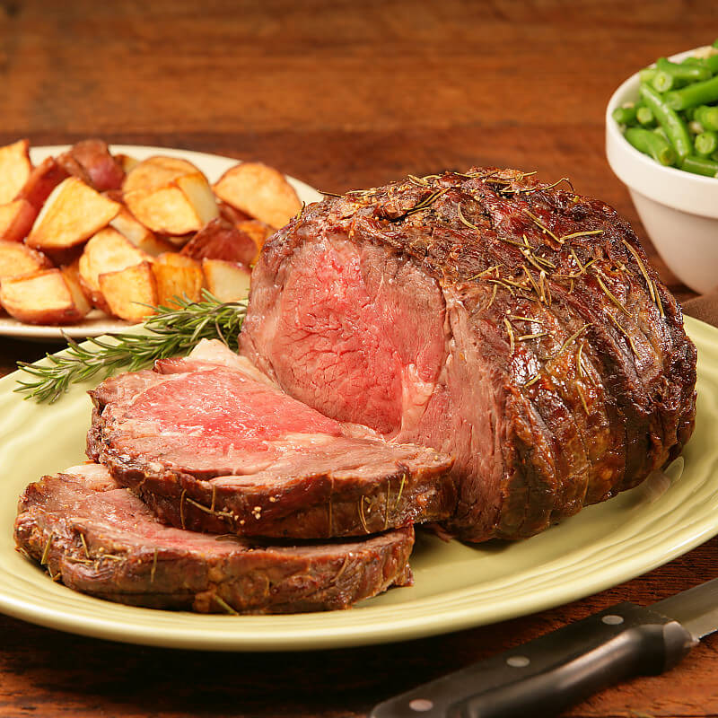 Seasoned Prime Rib (in the oven)