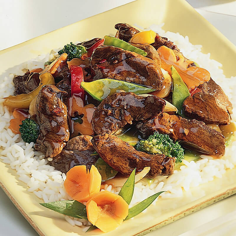 Honey Teriyaki Beef and Broccoli Salad