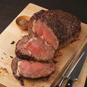 Montmorency Cherry Glazed Prime Rib recipe