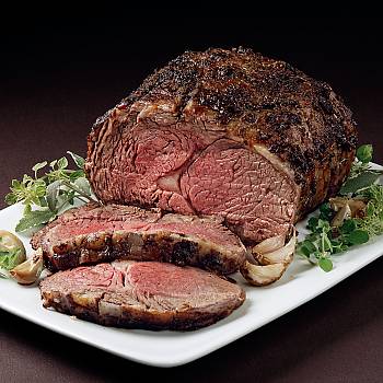 Garlic Rosemary Prime Rib recipe