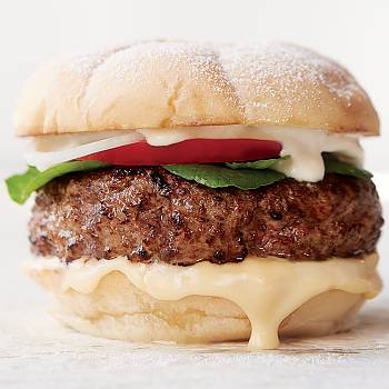 Stuffed KC Steak House Burger recipe