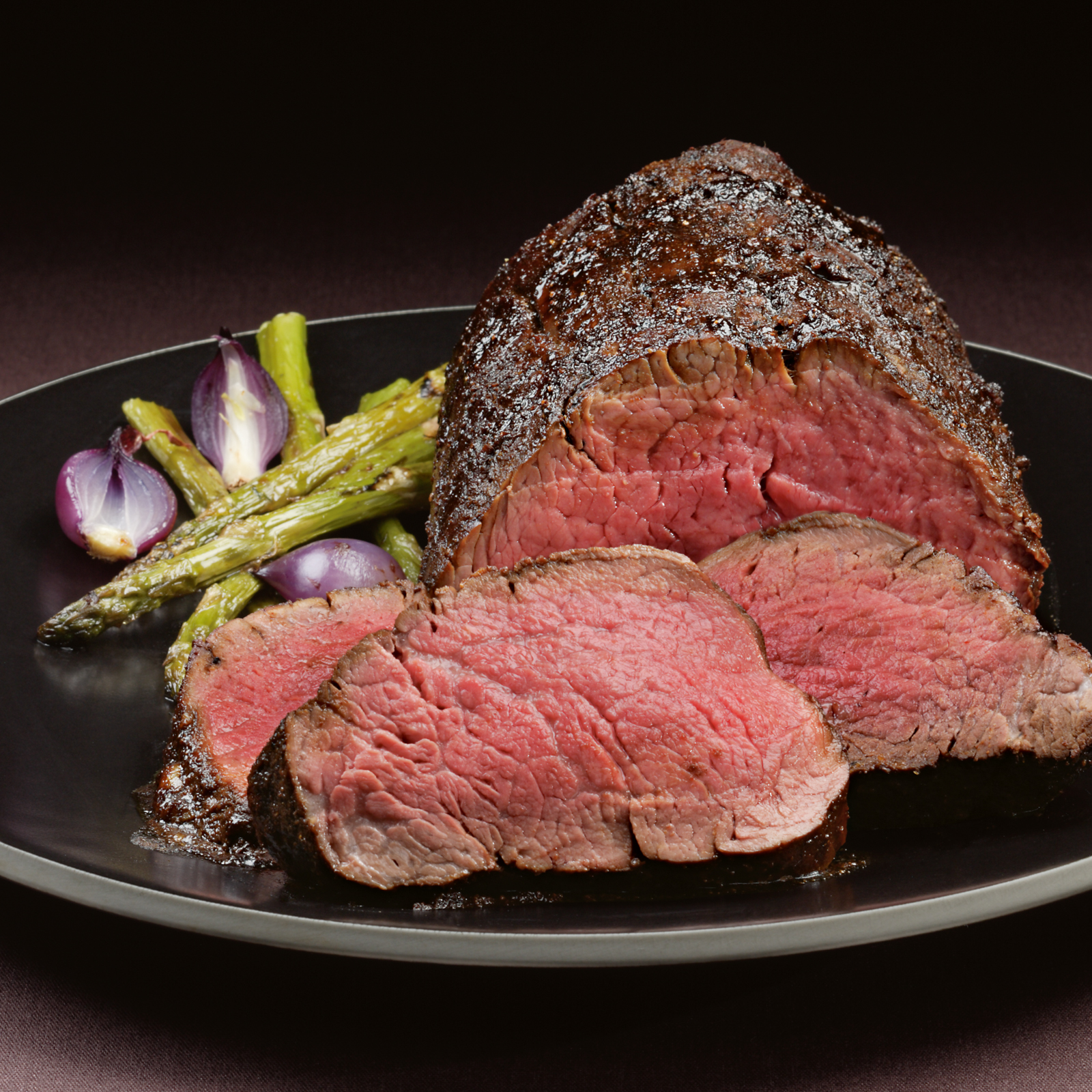 Mocha Rubbed Chateaubriand with Cocoa Compound Butter Recipe