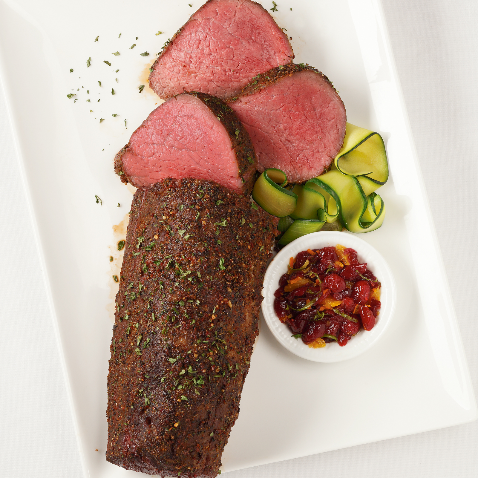 Chateaubriand with Cherry Moustarda Recipe