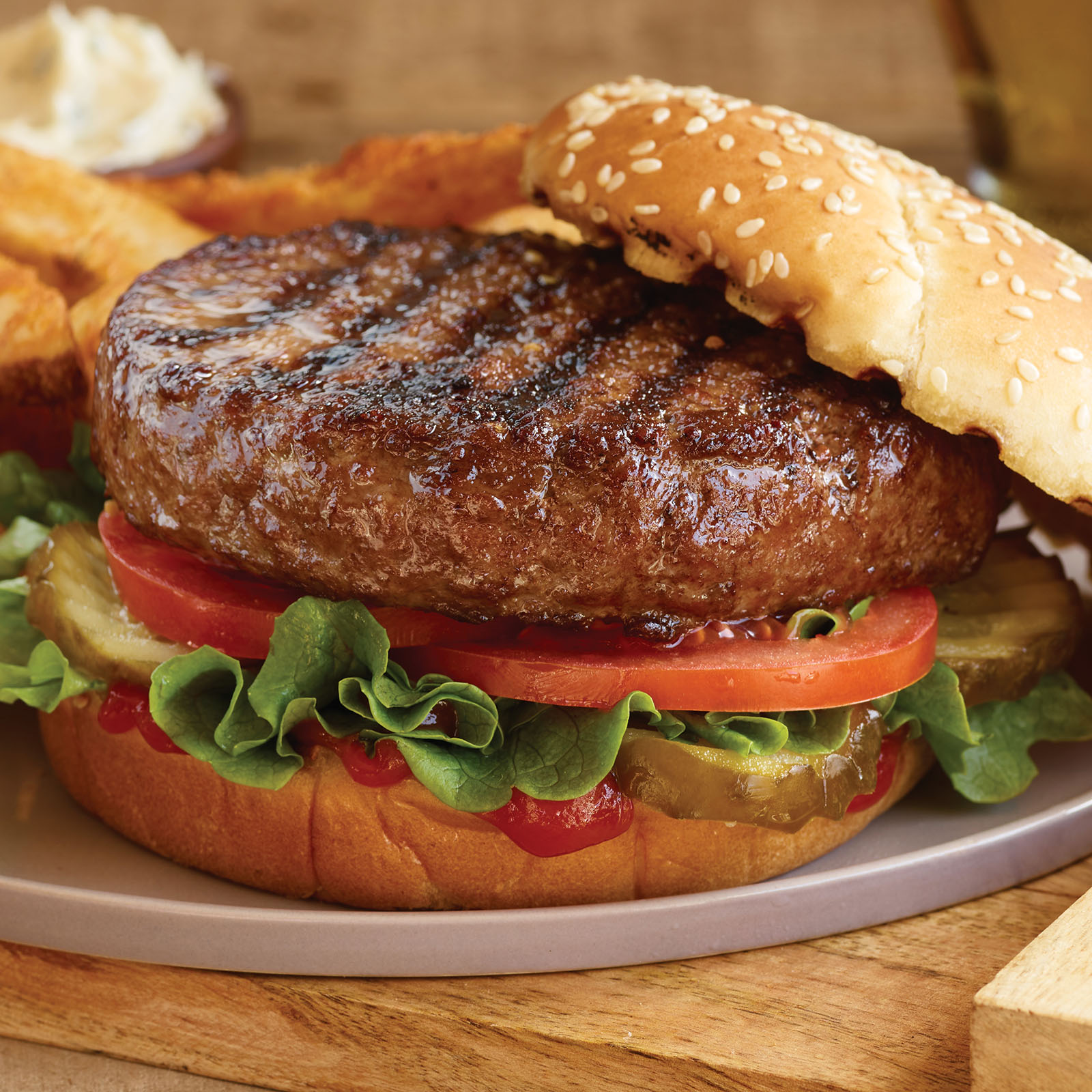 Hawaiian Steak Burgers Recipe