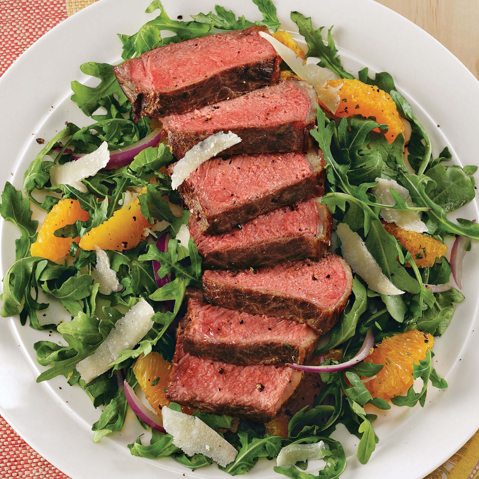 Steak Salad with Mustard Vinaigrette Recipe