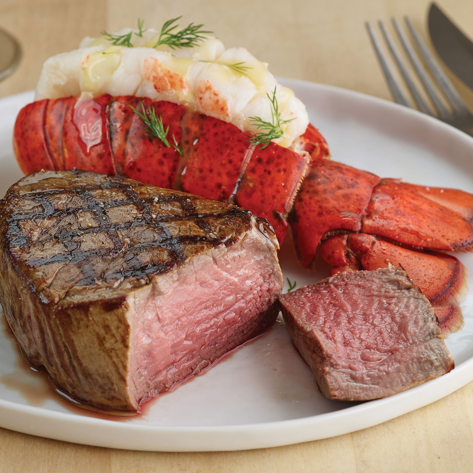 Grilled Cold-Water Lobster Tails in Rice Wine Vinaigrette Recipe