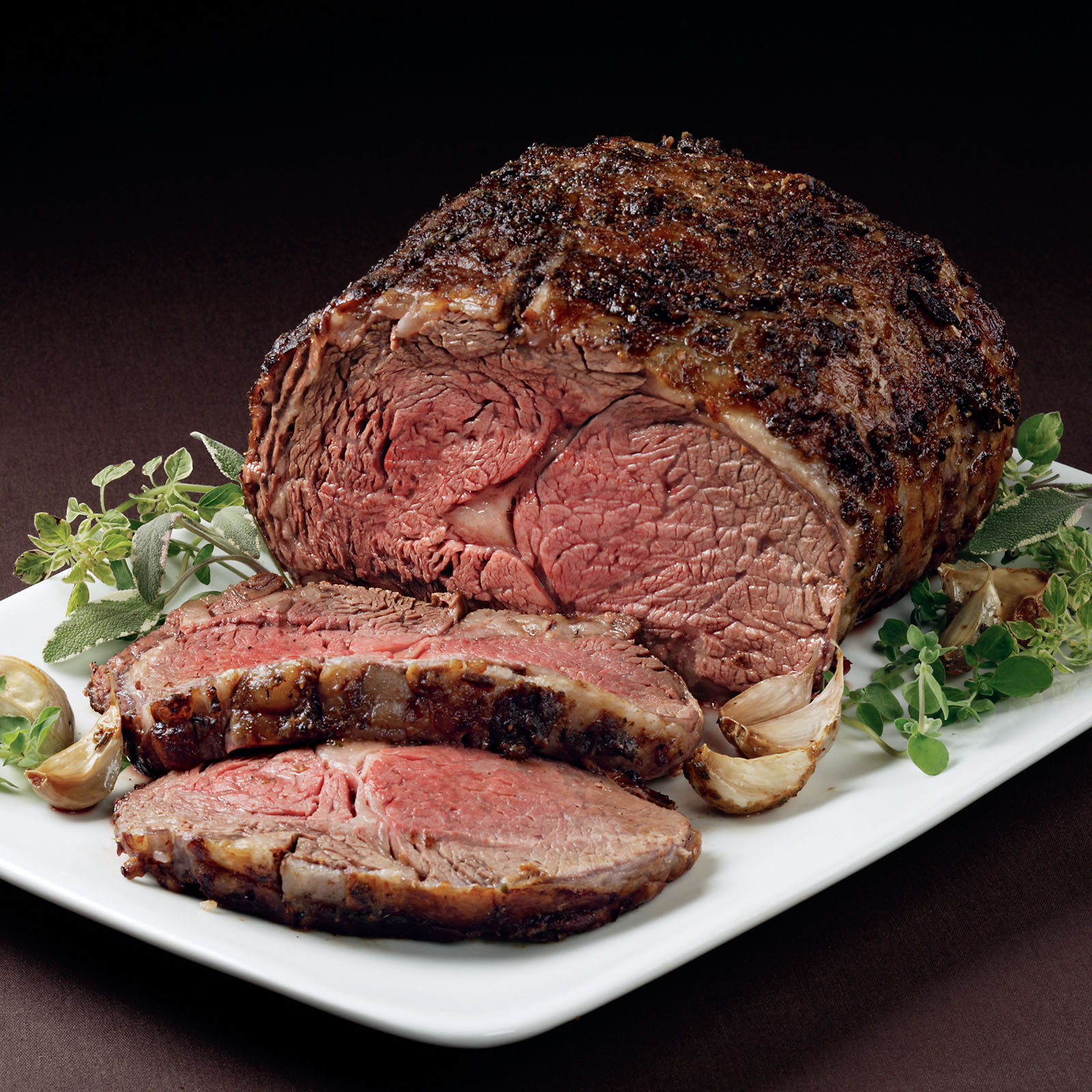 Garlic Rosemary Prime Rib Recipe