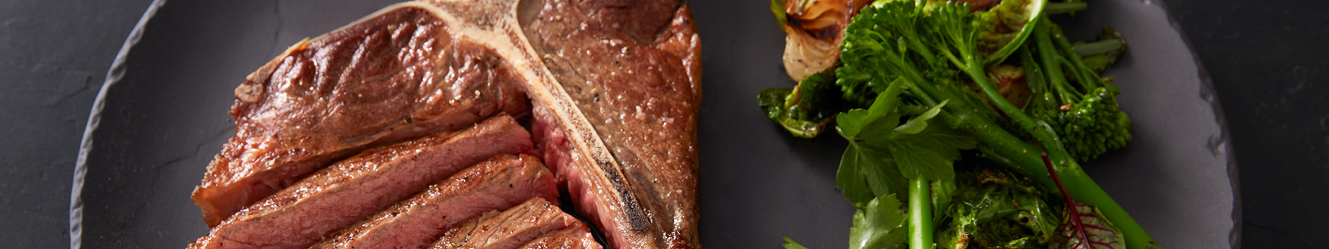 Cooked T-Bone Steak
